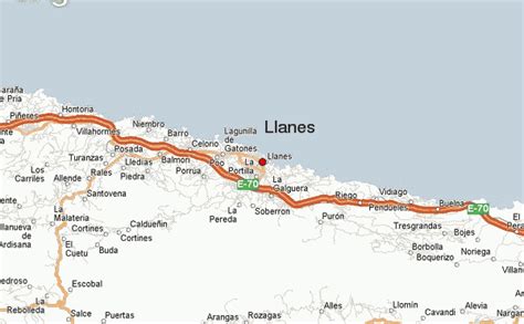 llanes spain map of spain